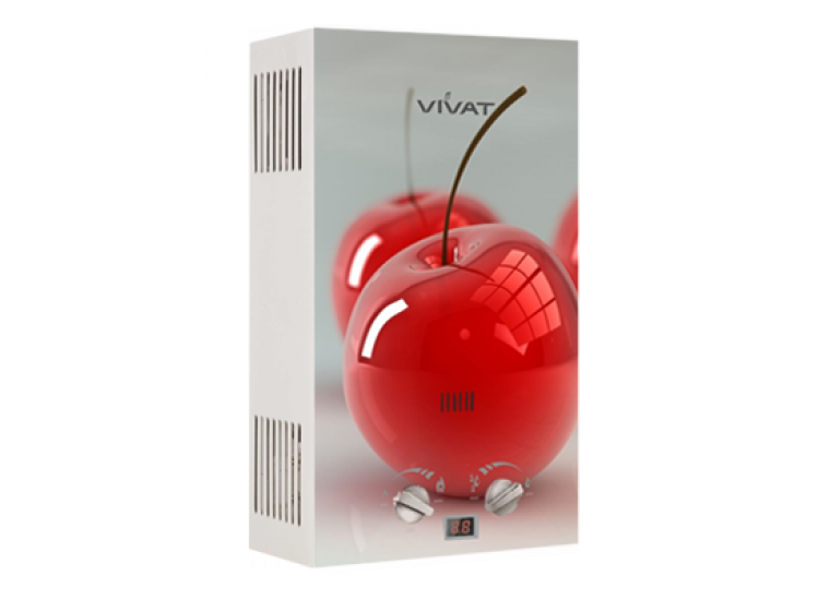 Колонка газовая VIVAT GLS 20-10 V  (изображение - вишня)