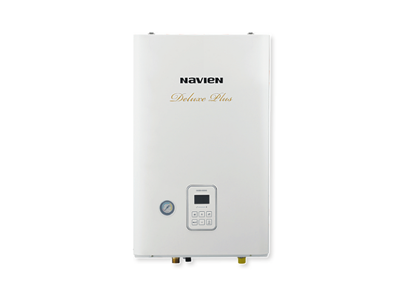 Котел газовый Navien Deluxe Plus -13k настенный, 2 конт., закр. кам. сгор., коаксиальный
