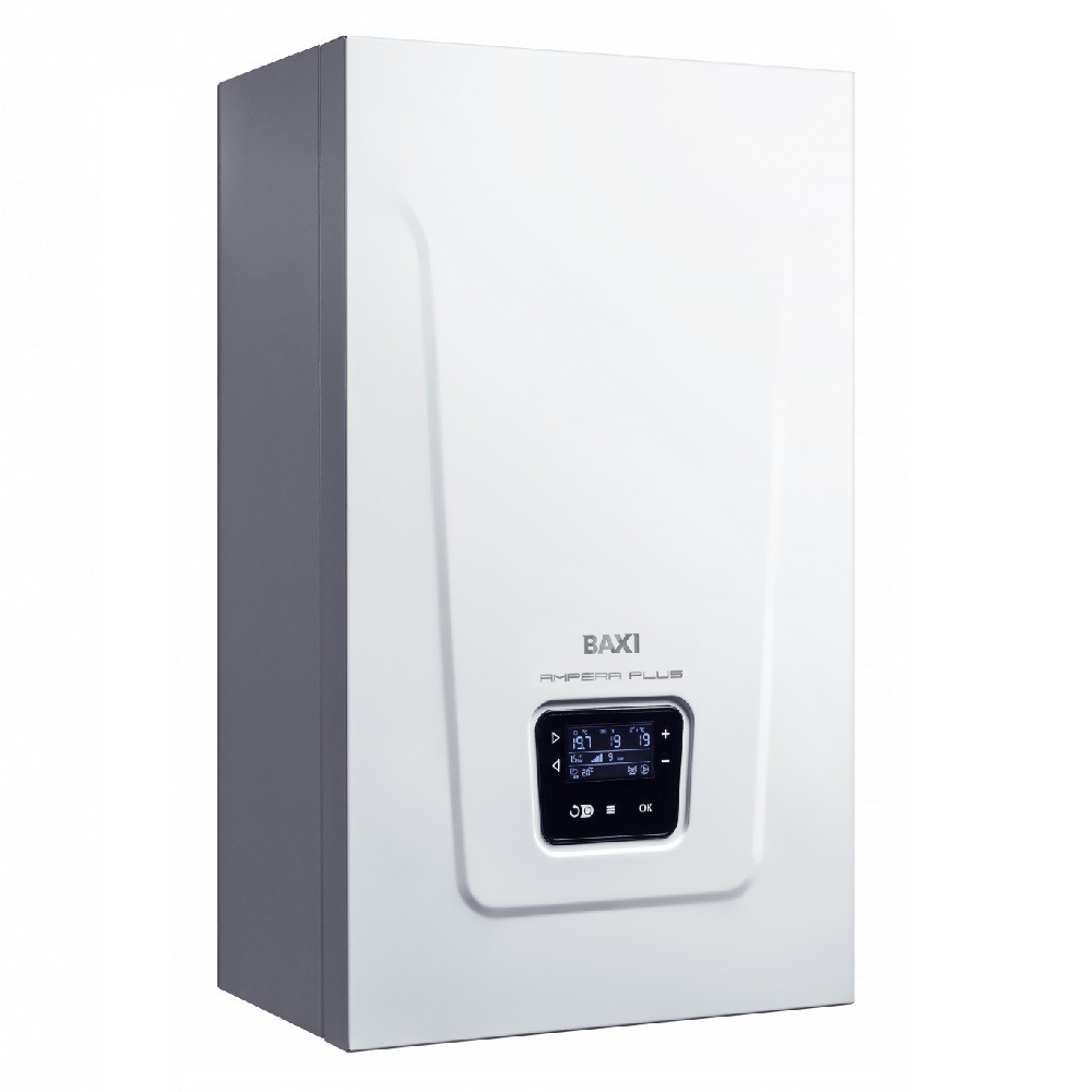Котел электрический BAXI AMPERA Plus 9 настенный, 1 конт.