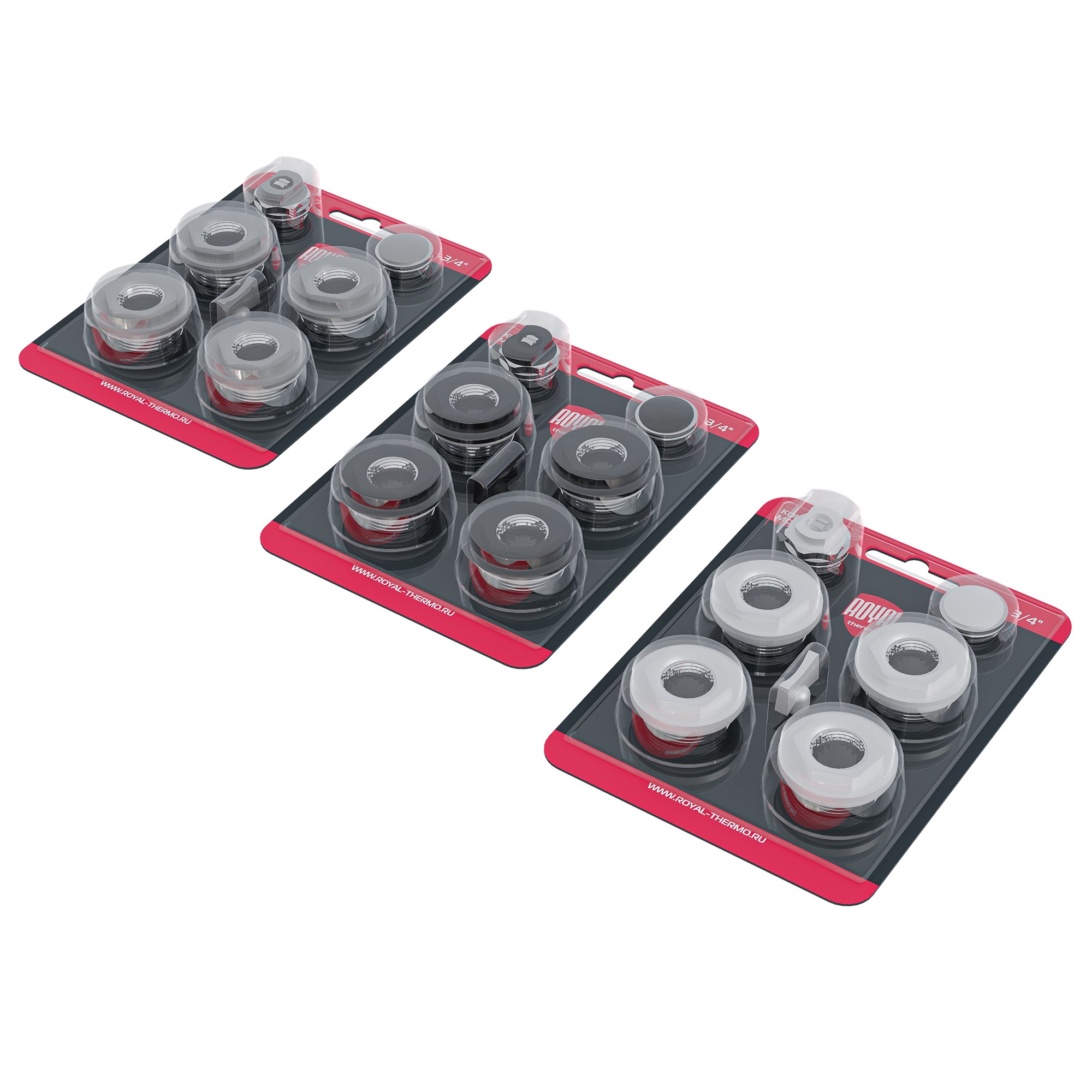 Комплект монтажный Royal Thermo 1”х 3/4