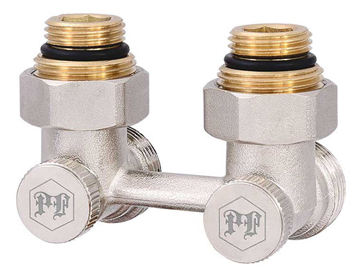 узел подкл радиатора угл 3/4