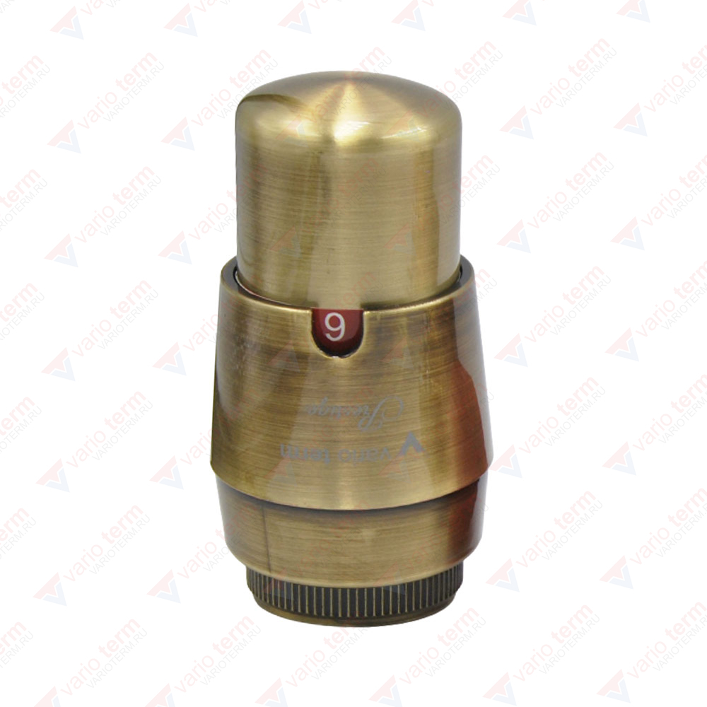 Термостатическая головка VarioTerm Prestige GS.02 (резьбa M30x1,5) 000M636A011 (античная латунь)
