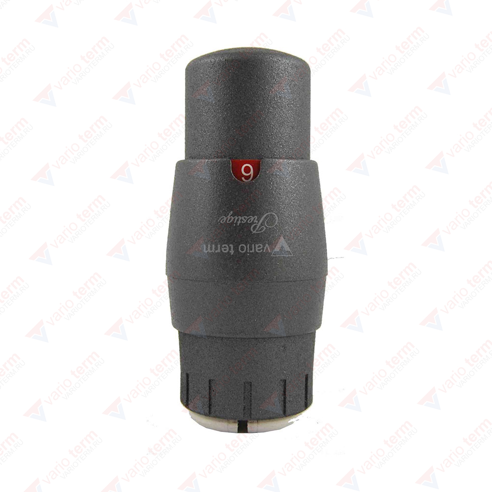 Термостатическая головка VarioTerm Prestige GS.04 стандарт RA-N (click) 000M638A114 (черный структурный)