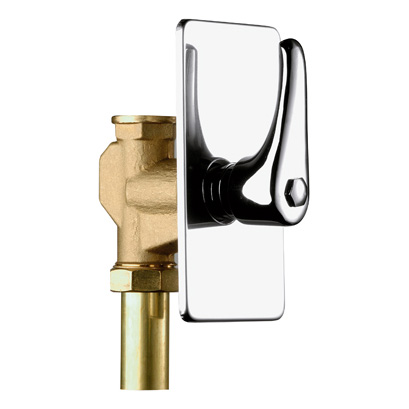 смыв поворотный для туалета встройка  3/4