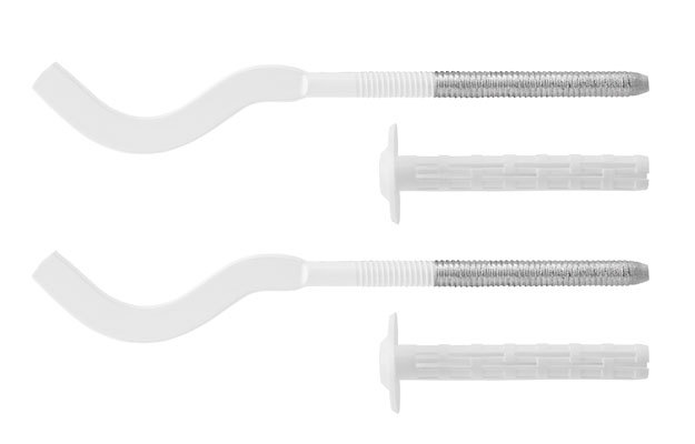 кронштейн радиат. плоский 170*7 белый Omec28BS1700