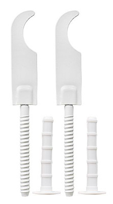 кронштейн радиат. плоский 180*9*2 PF570 (топорик)