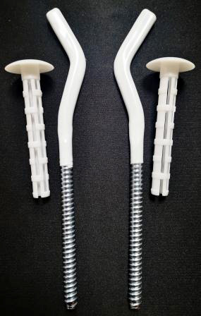 кронштейн радиат. плоский Пластиф. 170*7 ST2566PBG new 2шт.в пакете (аналогOmec 28PLS170)