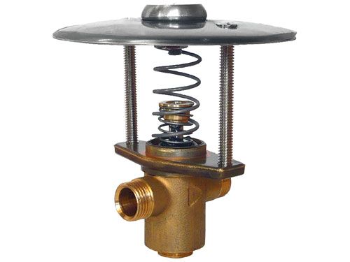 педаль/кнопка REMER 66 напольный монтаж (3бар:10-20с) хром