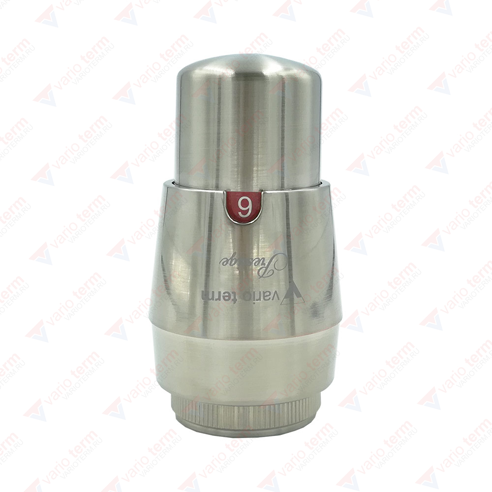 Термостатическая головка VarioTerm Prestige GS.02 (резьбa M30x1,5) 000M636A008 (никель шлифованный)