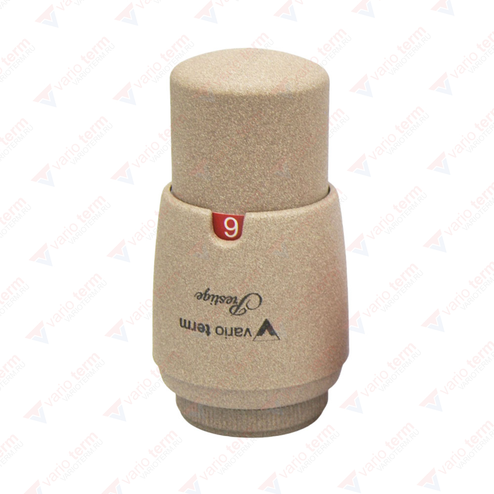 Термостатическая головка VarioTerm Prestige GS.02 (резьбa M30x1,5) 000M636A010 (cтруктурный тёмный песочный)