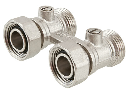 узел подкл радиатора прямой 3/4