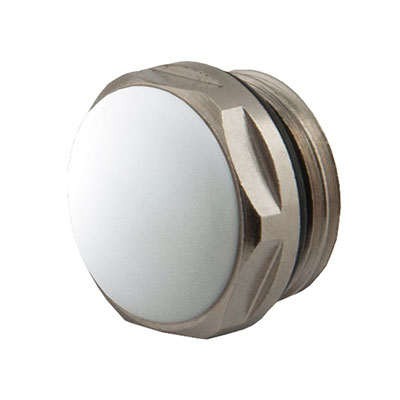 заглушка декоратив.белая в радиатор  1/2