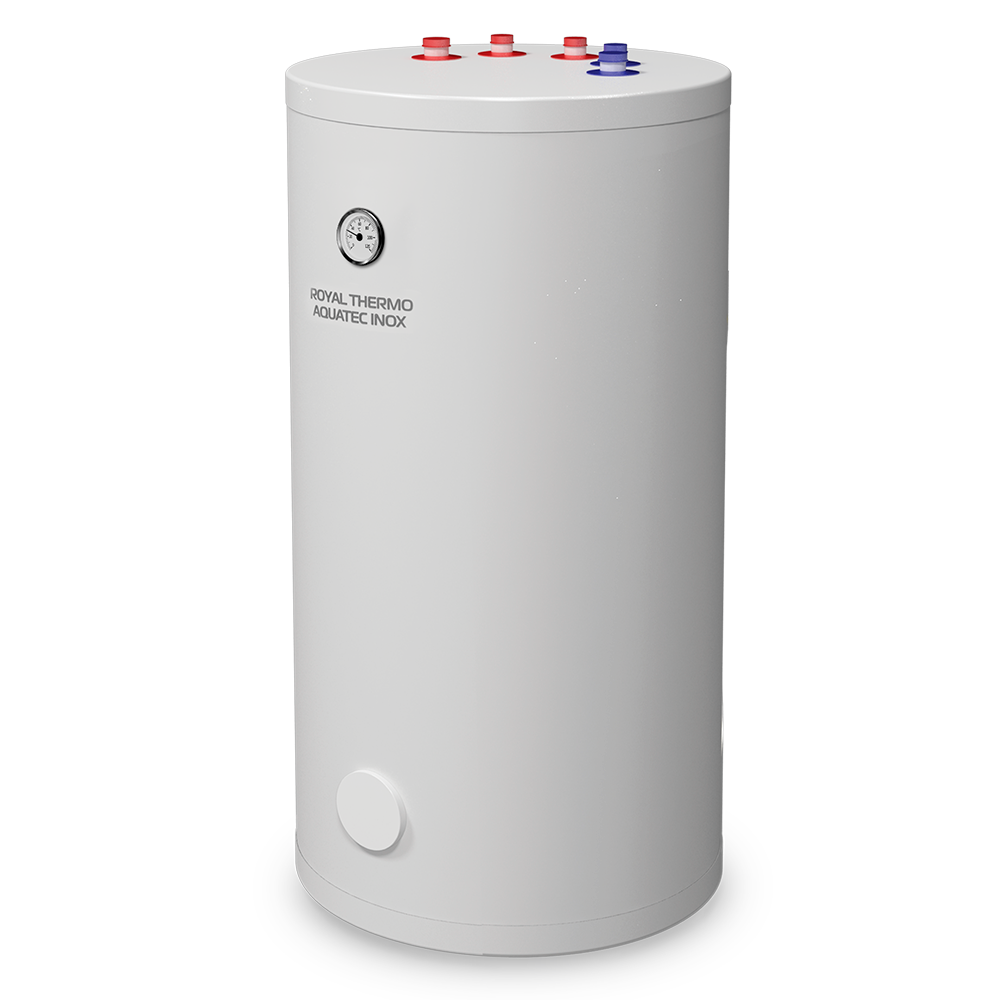 Бойлер косвенного нагрева Royal Thermo AQUATEC INOX RTWX-T 150 напольный верхнее подключение