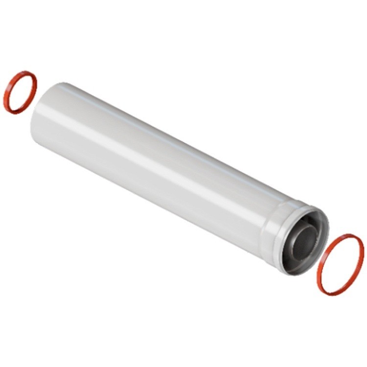 Элемент удлинительный коаксиальный Royal Thermo диам. 60/100L, 500 мм
