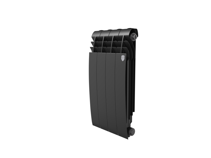 Радиатор Royal Thermo Biliner Alum 500 Noir Sable - 4 секц.