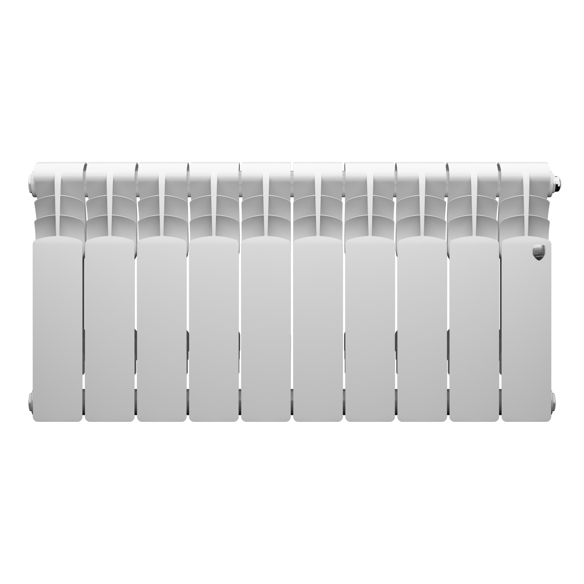 Радиатор биметалл Royal Thermo Revolution Bimetall 350 – 10 секц.
