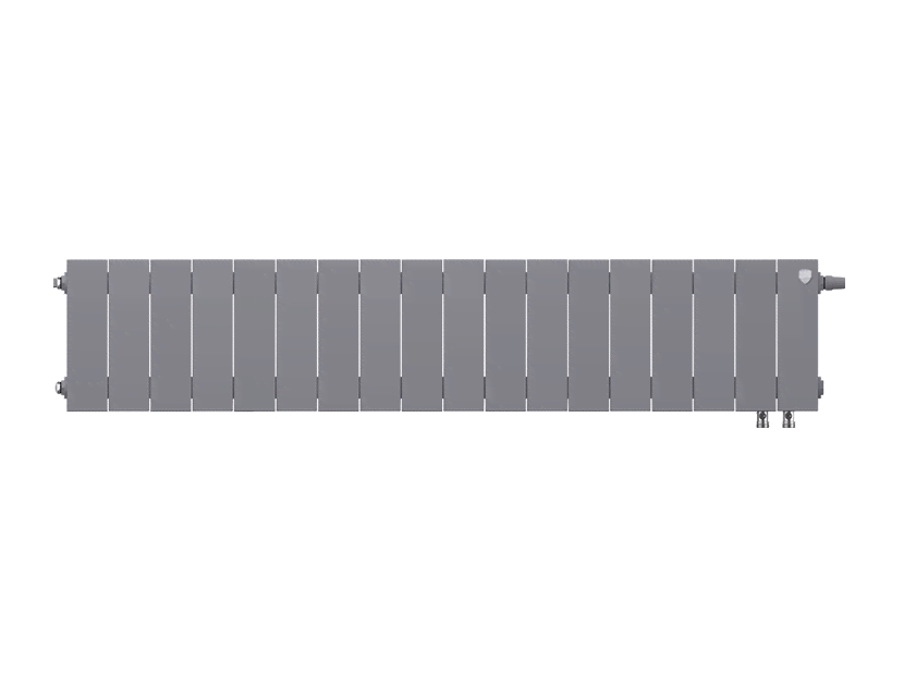 Радиатор Royal Thermo PianoForte 200 /Silver Satin - 18 секц. VDR