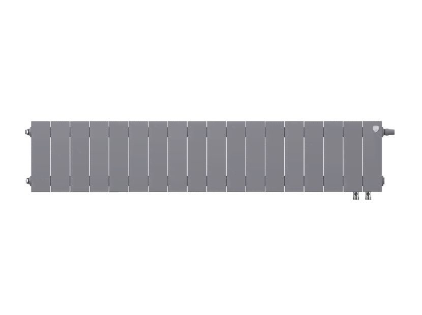 Радиатор Royal Thermo PianoForte 200 /Silver Satin - 18 секц. VDR