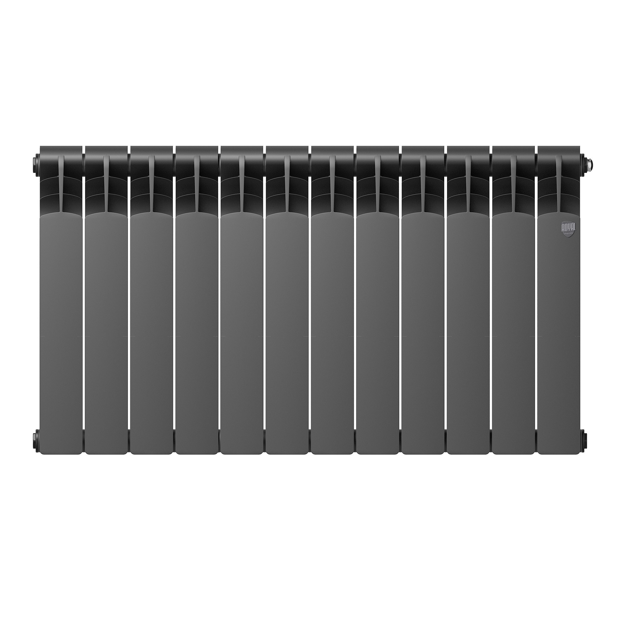 Радиатор Royal Thermo Revolution Bimetall 500 2.0/Noir Sable – 12 секц.