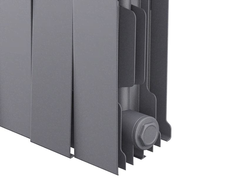 Радиатор Royal Thermo PianoForte 200 /Silver Satin - 10 секц.