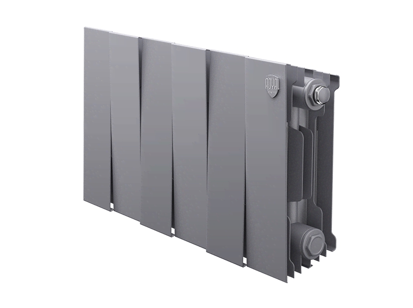 Радиатор Royal Thermo PianoForte 200 /Silver Satin - 6 секц.