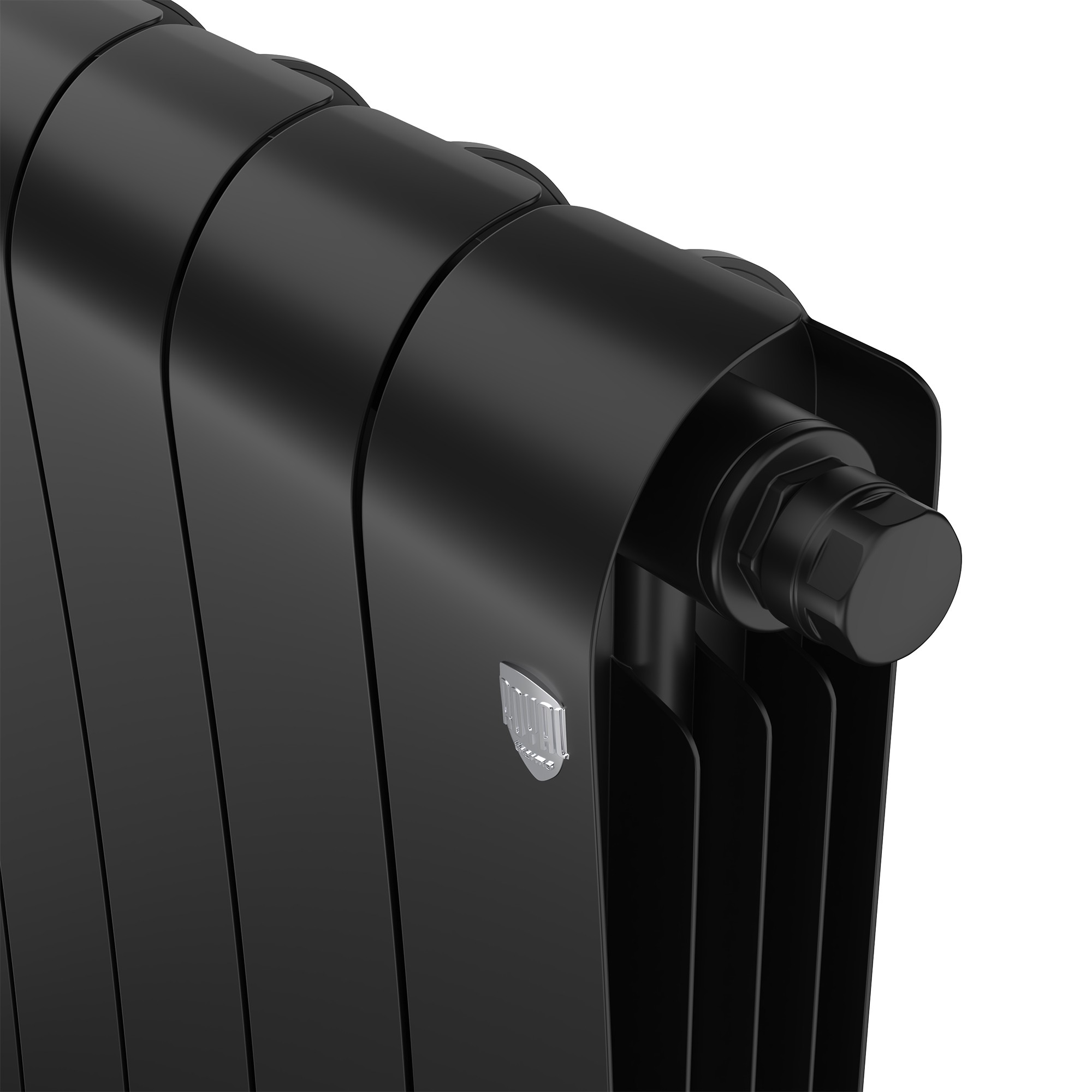 Радиатор биметаллический Royal Thermo Infinity 500 Noir Sable VR80 - 10 секц.