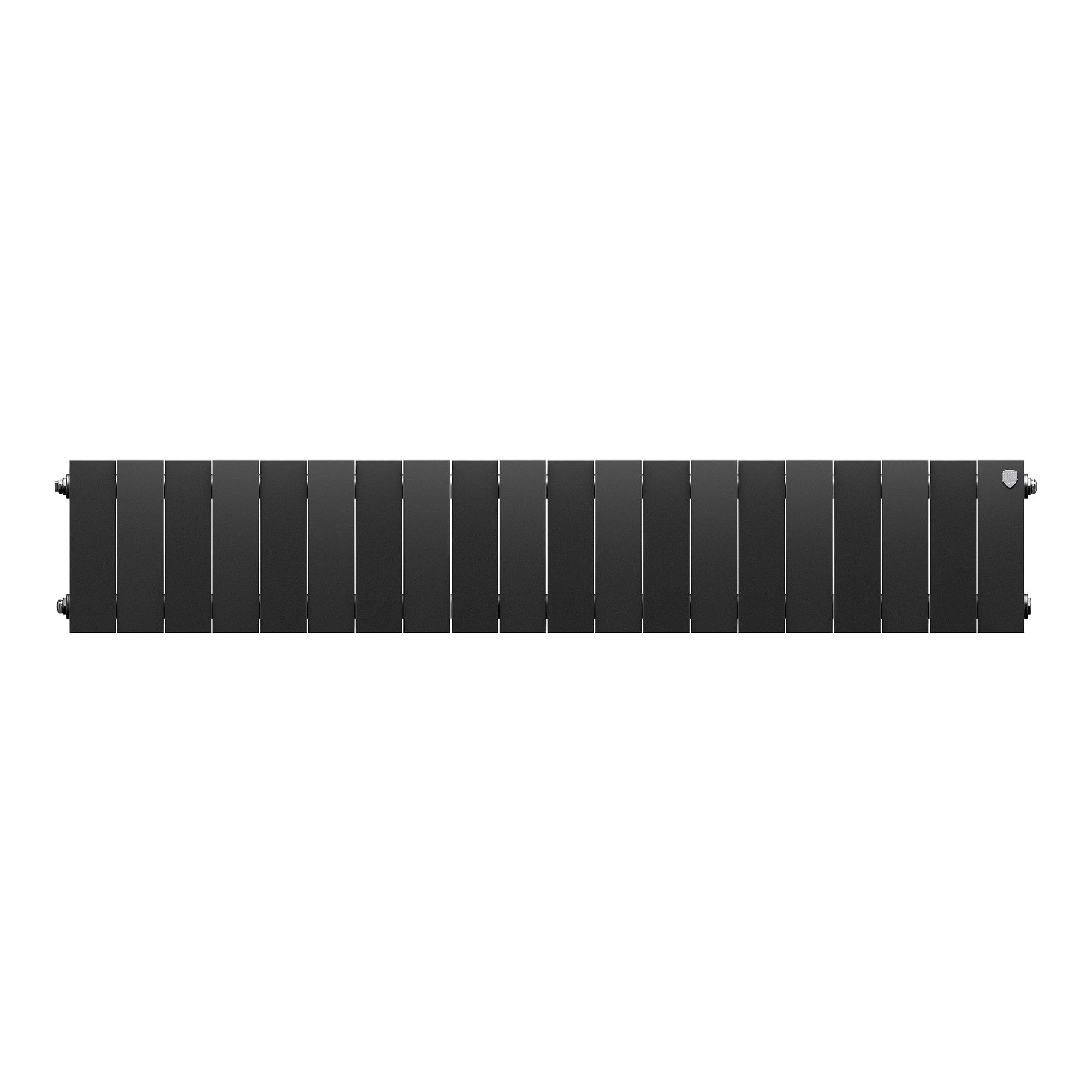 Радиатор биметаллический Royal Thermo PianoForte 200 Чёрный - 20 секц.