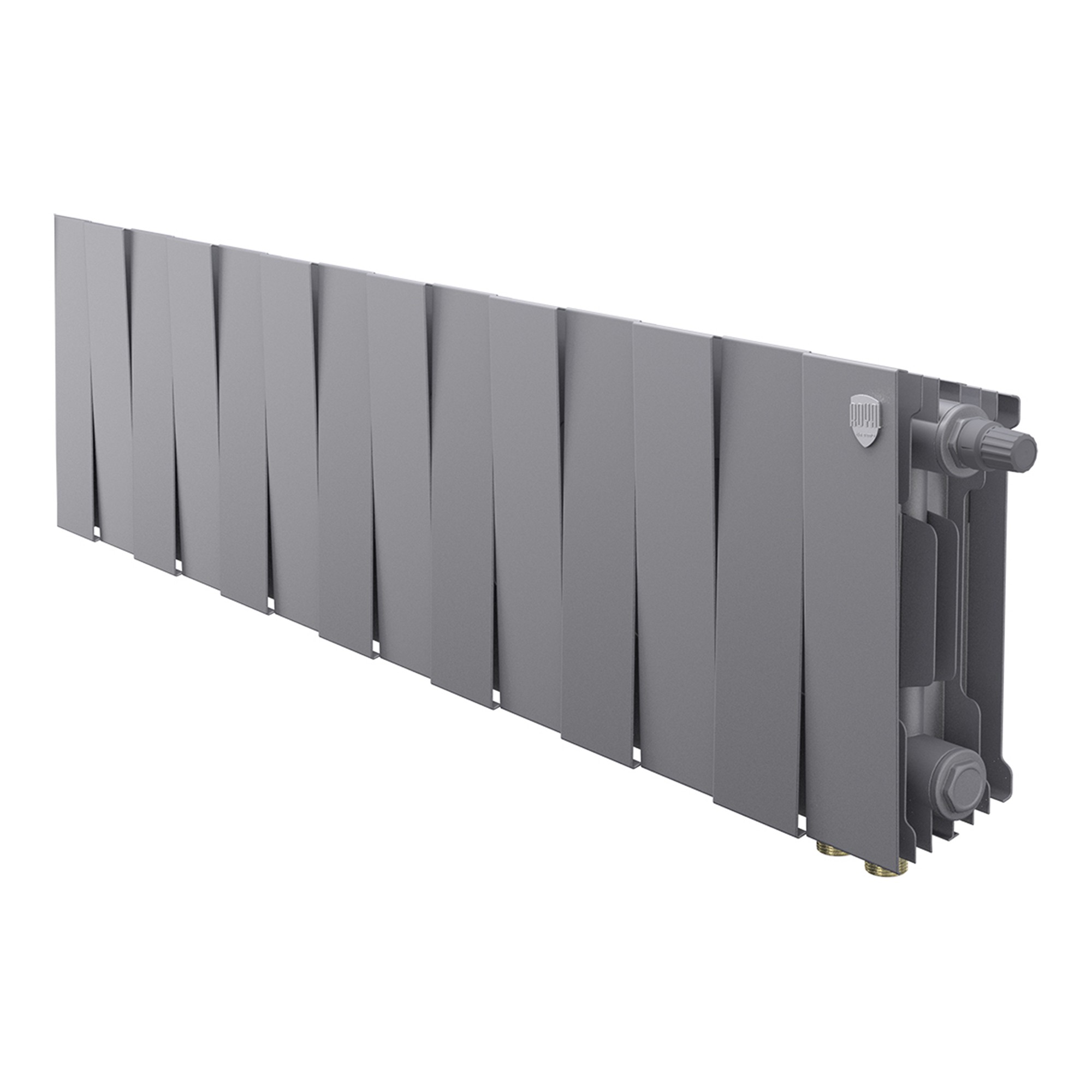 Радиатор биметаллический Royal Thermo PianoForte 200 Серебристый VR80- 14 секц.