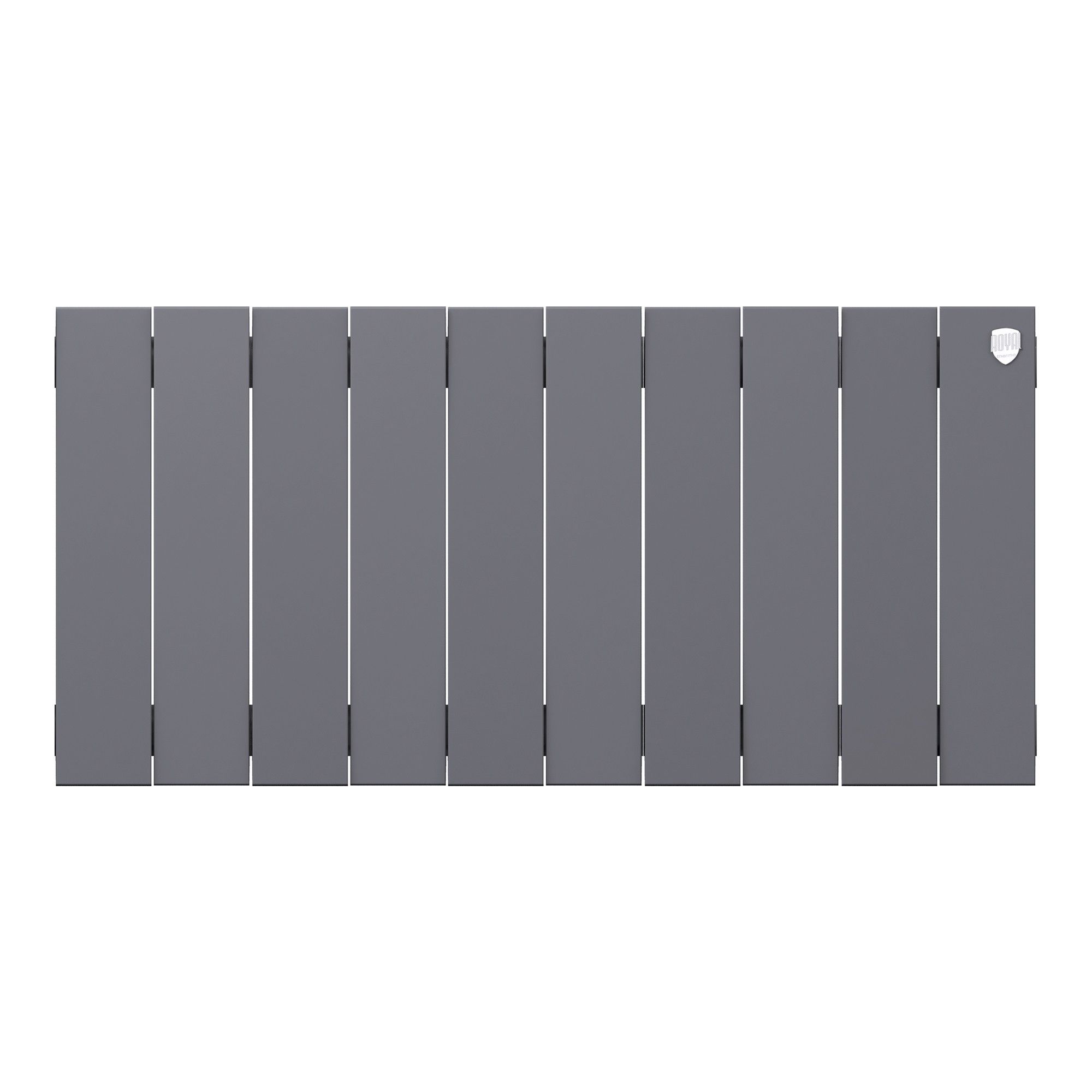 Радиатор биметаллический Royal Thermo PianoForte 300 Серебристый - 10 секц.