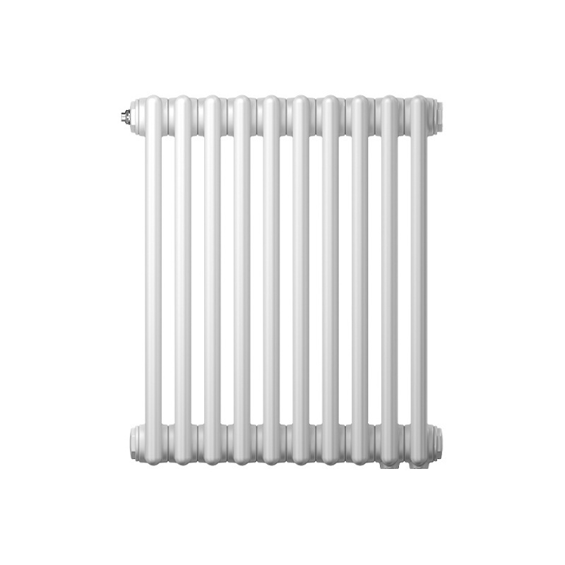 Радиатор труб. Zehnder Charleston Retrofit 3037, 12 сек.1/2 бок.подк. RAL9016 (кроншт.в компл)