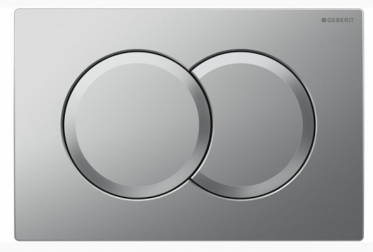 Кнопка смыва Geberit Delta 01 115.107.46.1 (хром матовый)