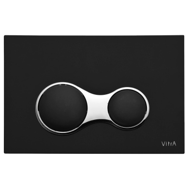 Кнопка смыва VitrA Sirius 740-0411 (черный матовый)