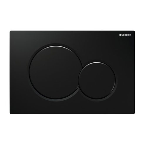 Кнопка смыва Geberit Sigma 01 115.770.DW.5 (чёрный)