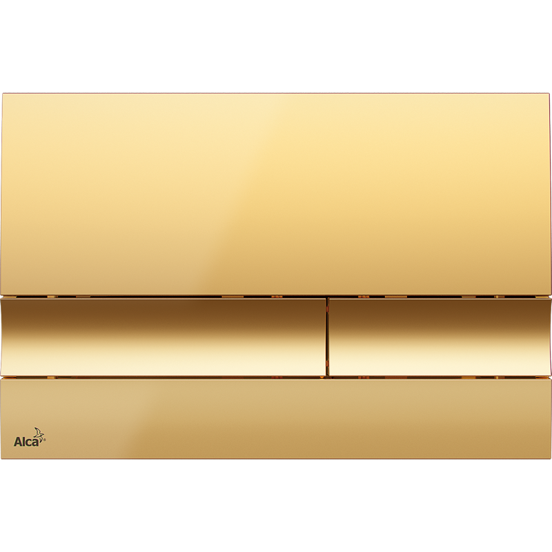 Кнопка смыва AlcaPlast Basic M1725 (золото)​​​​​​​