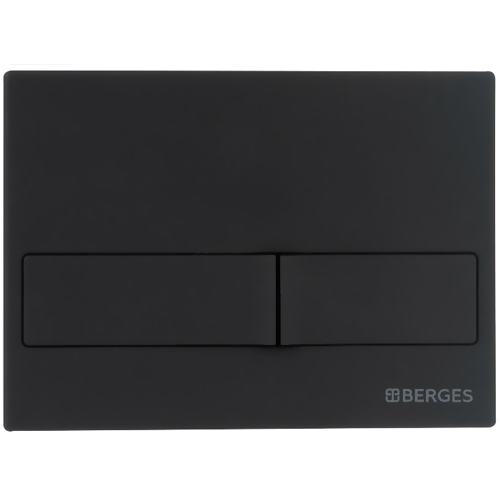 Кнопка смыва Berges Novum L5 040015 (чёрный матовый)
