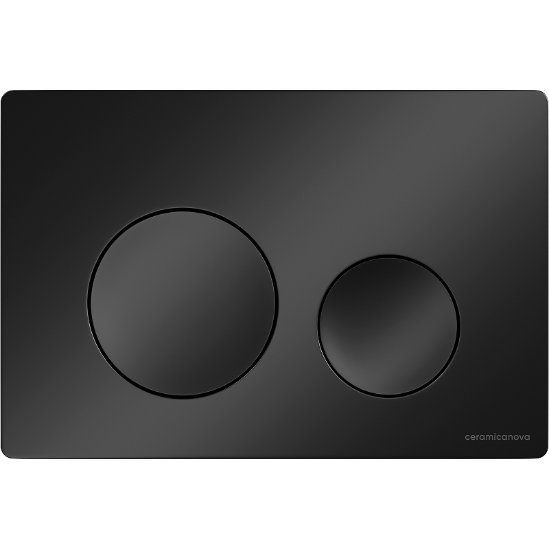 Кнопка смыва Ceramicanova Balance Circle CN12-001MB (чёрный матовый)
