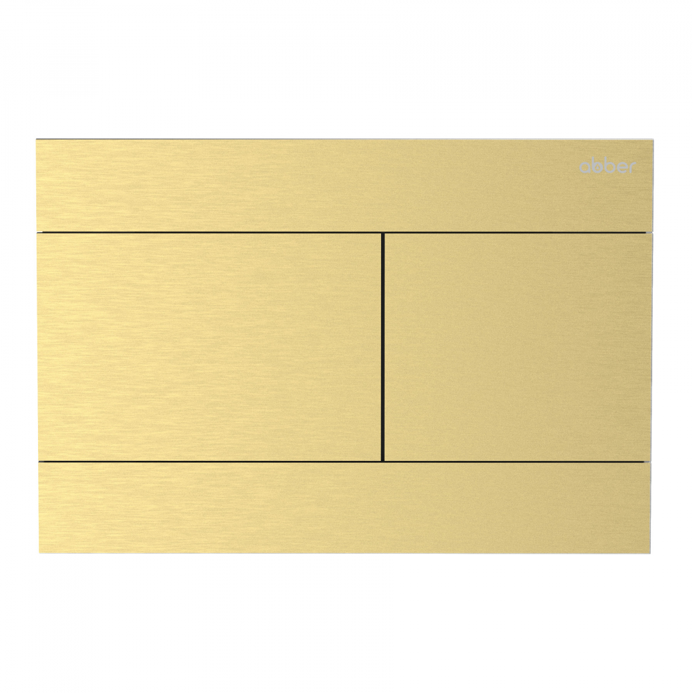 Кнопка смыва Abber AC0127MMG (золото матовое)
