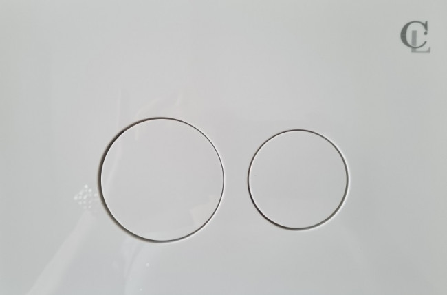 Кнопка смыва Ceramalux DC/1-014 (белый)