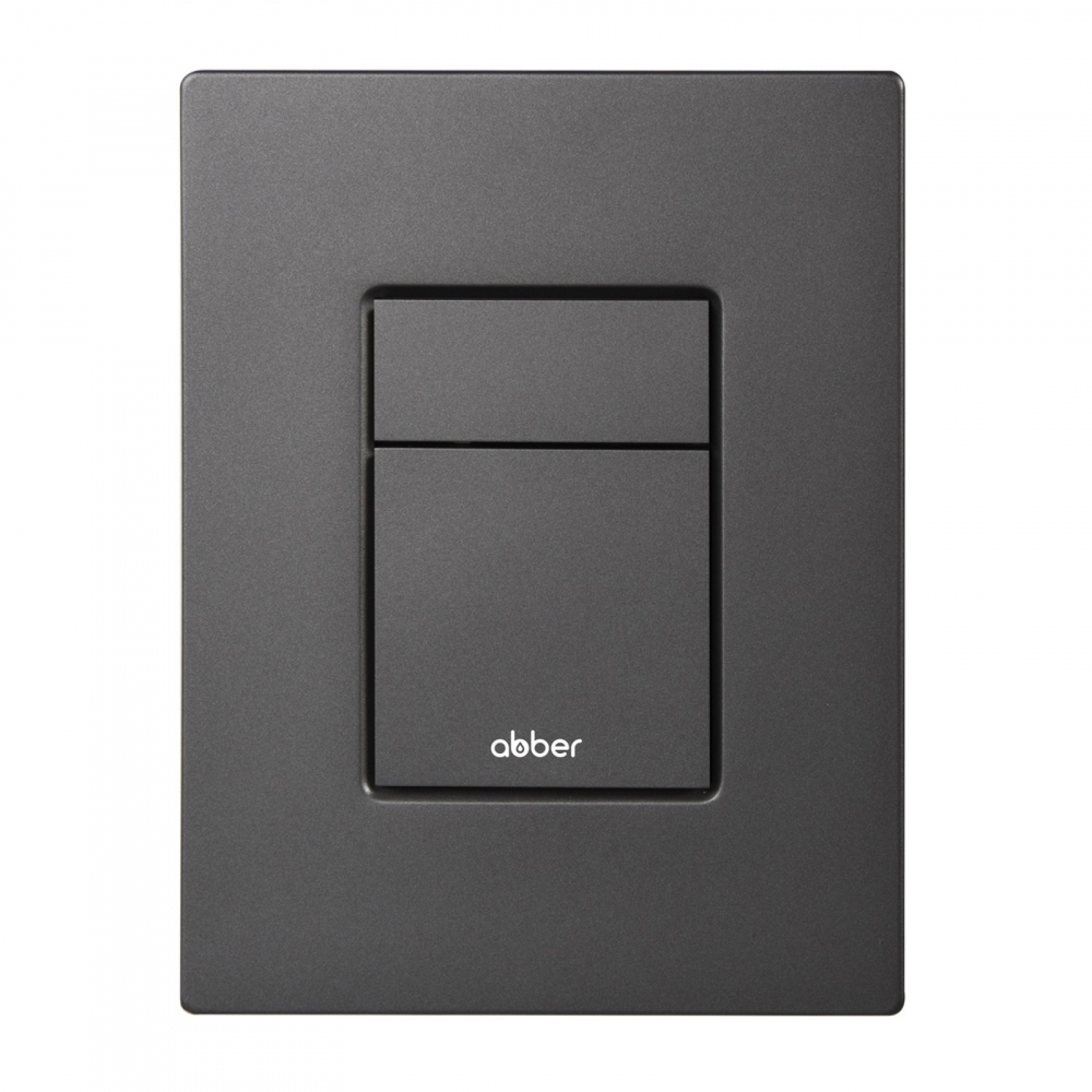 Кнопка смыва Abber AC0123NG (оружейная сталь)