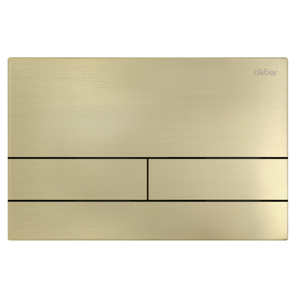 Кнопка смыва Abber AC0128MMG (золото матовое)