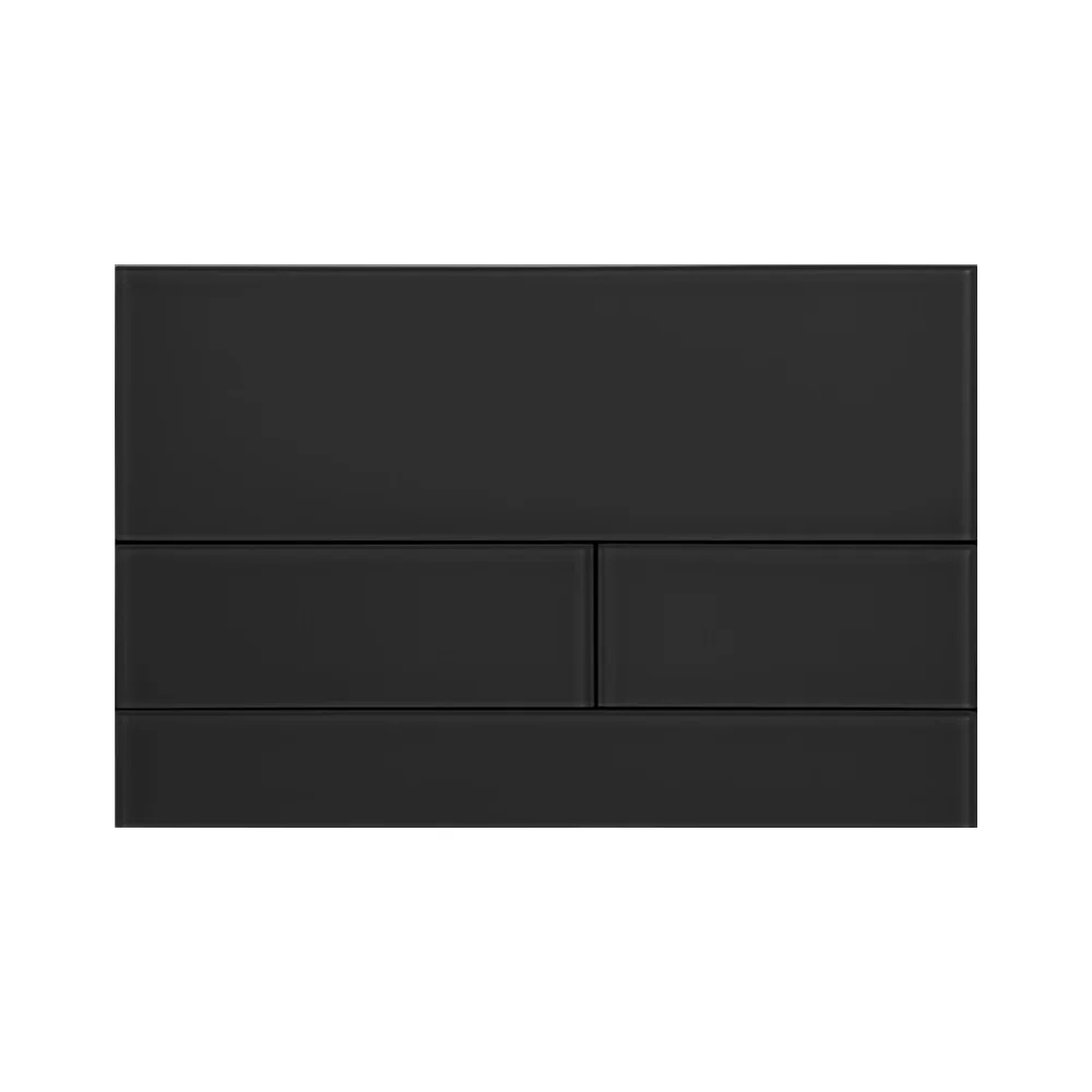 Кнопка смыва AQUAme AQM4116B (чёрный)