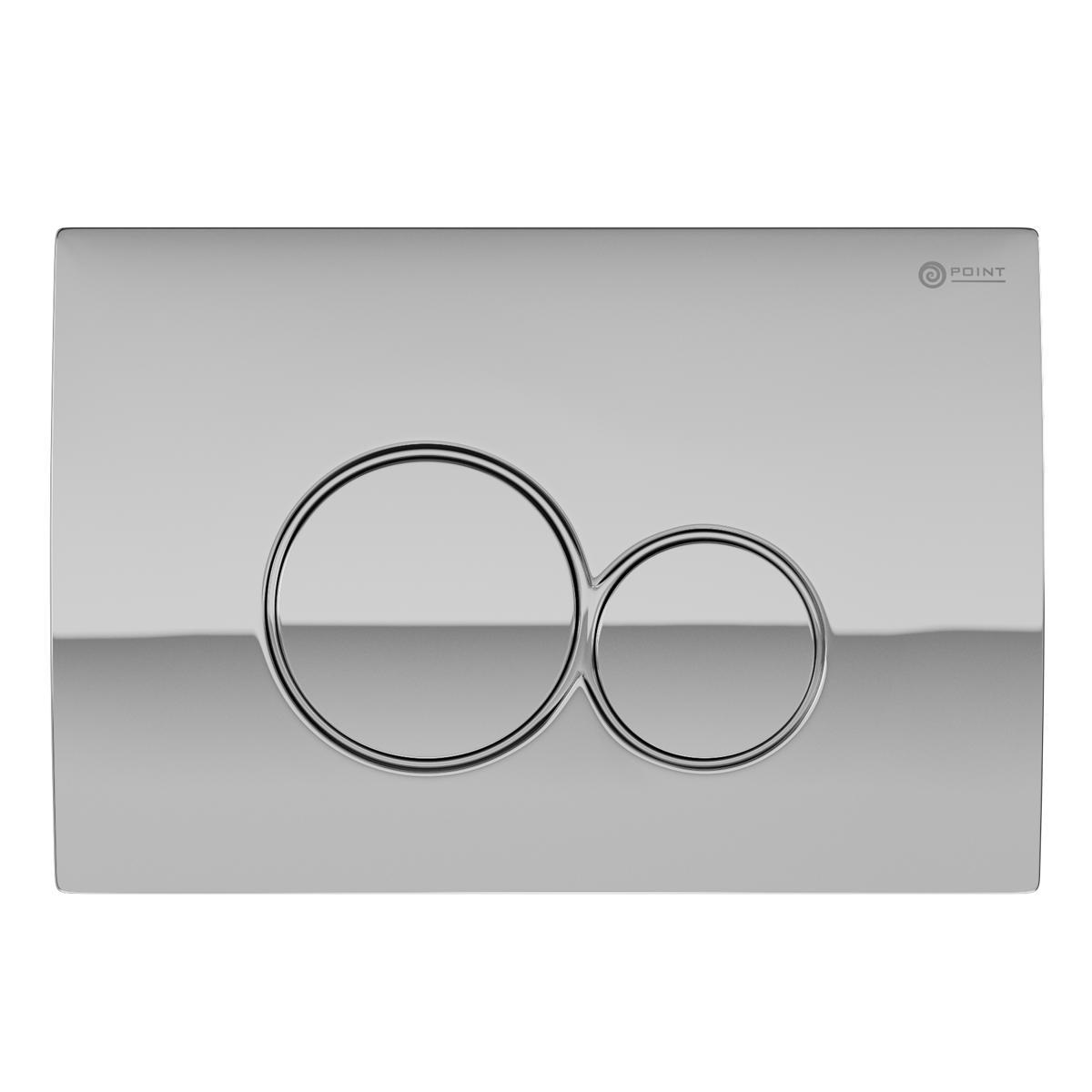 Кнопка смыва Point Виктория PN44061C (хром)