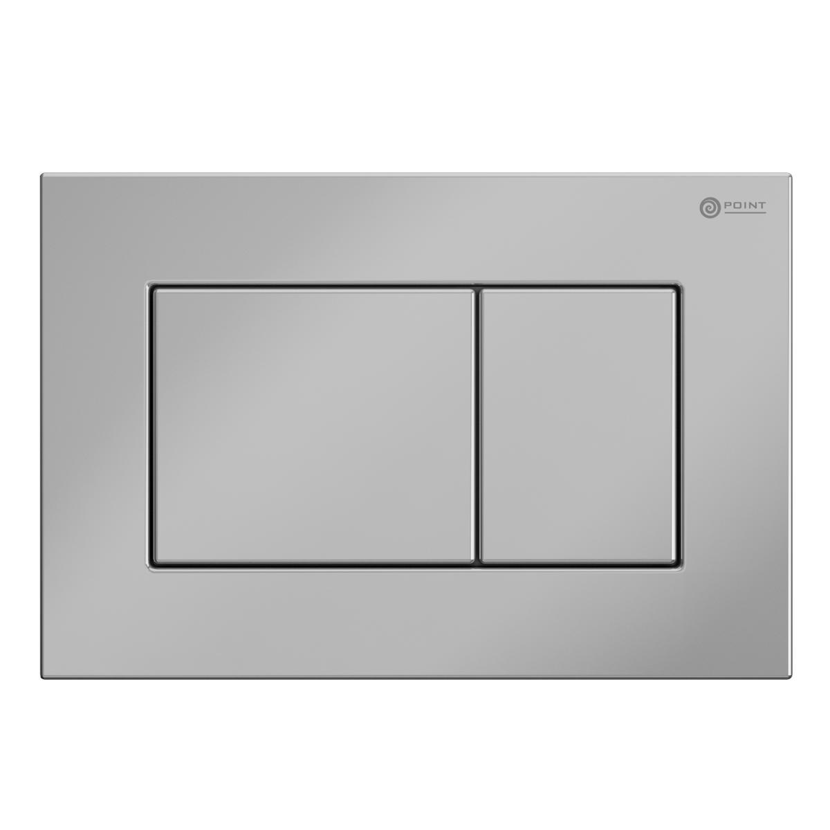 Кнопка смыва Point Ника PN44081C (хром)