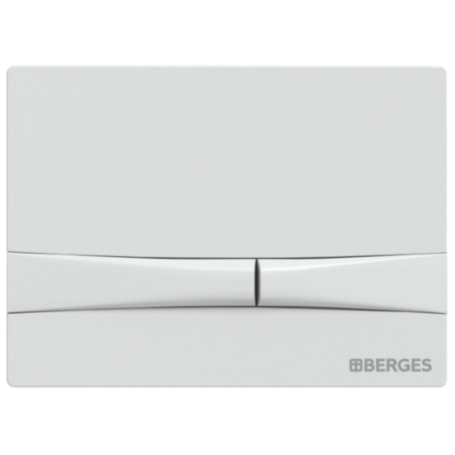 Кнопка смыва Berges Novum F1 040051 (белый)