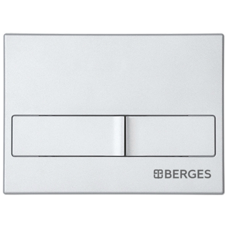 Кнопка смыва Berges Novum L2 040012 (хром матовый)