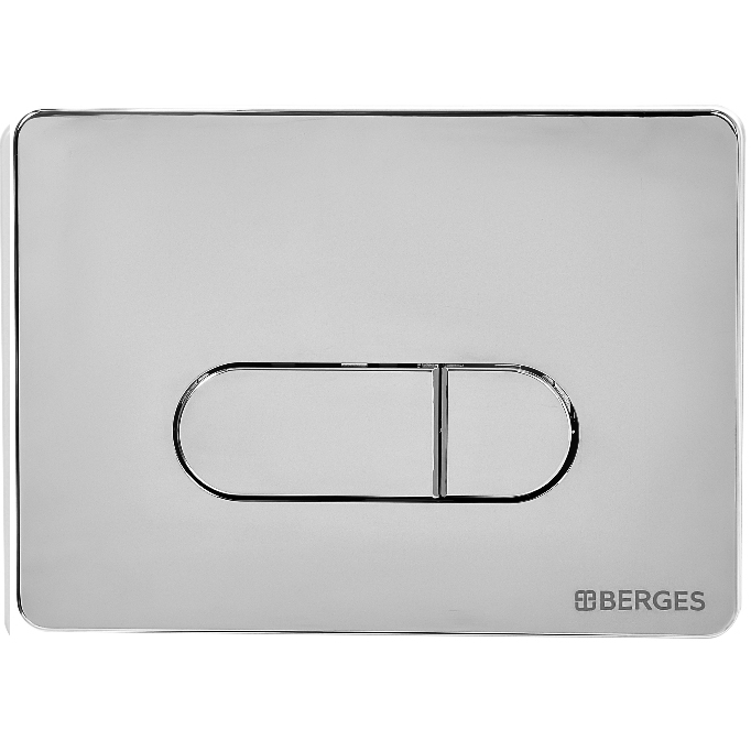 Кнопка смыва Berges Novum D3 040033 (хром)