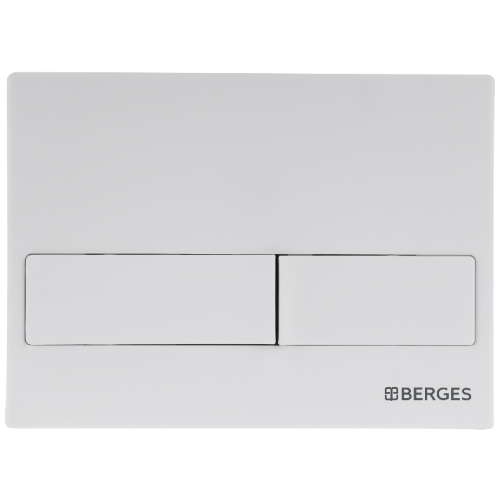 Кнопка смыва Berges Novum L4 040014 (белый)