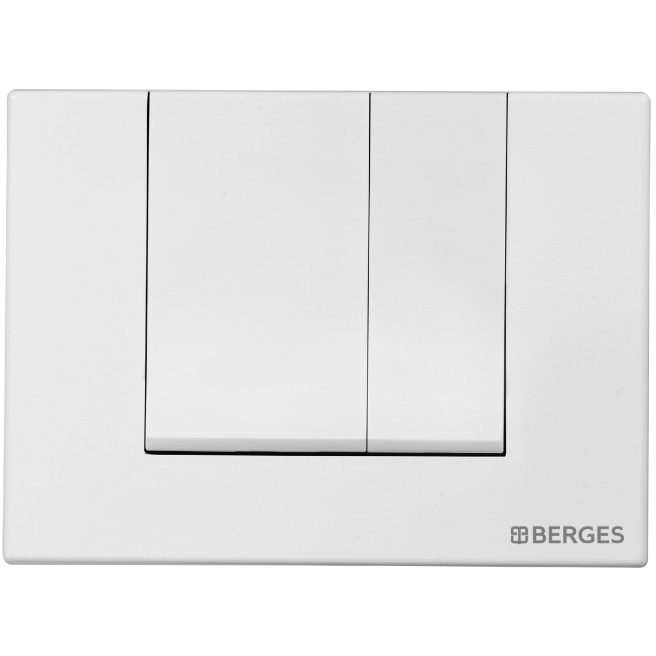 Кнопка смыва Berges Novum S4 040044 (белый)