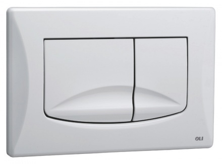 Кнопка смыва Oli River Dual 638501 (белый)