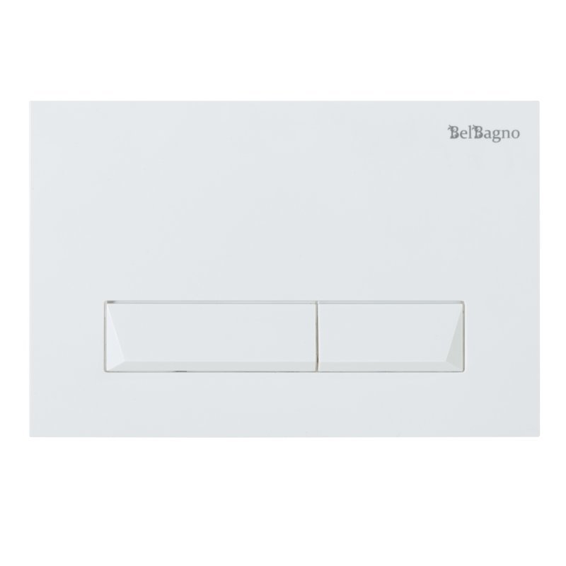 Кнопка смыва BelBagno MARMI BB009-MR-BIANCO (белый)